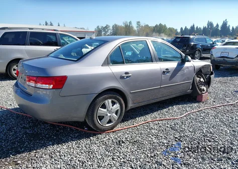 2007 Hyundai Sonata Gls from USA, damaged, VIN 5NPET46C47H265958